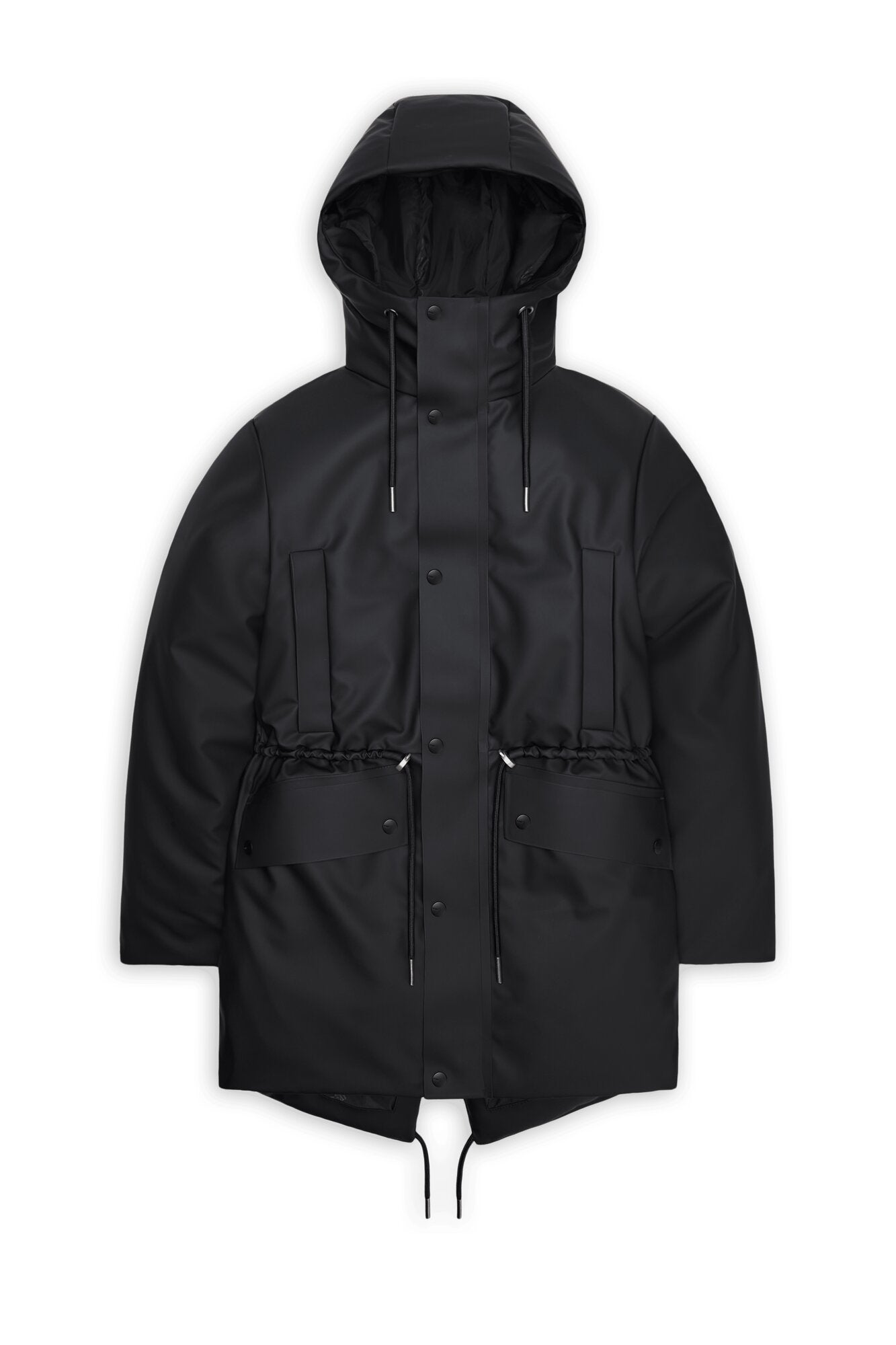 Nome String Parka jakke - sort